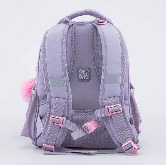 02817330-40 Школьный набор рюкзак + мешок + пенал Принцесса для девочки серый фото №3