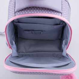 02817330-40 Школьный набор рюкзак + мешок + пенал Принцесса для девочки серый фото №4