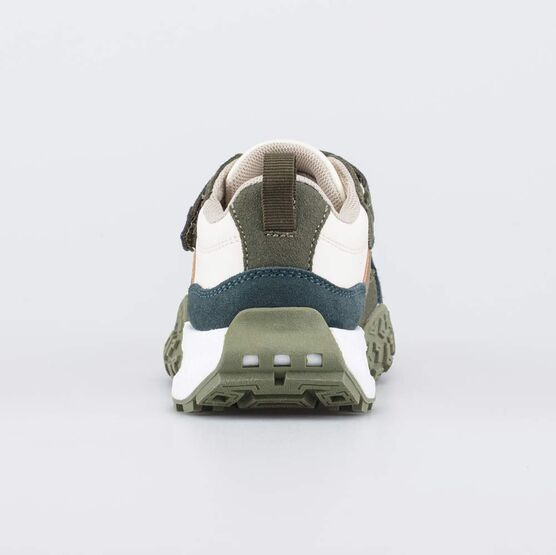 644504-74 Кроссовки-буст с Softshell для мальчики оливковый + бежевый фото №5