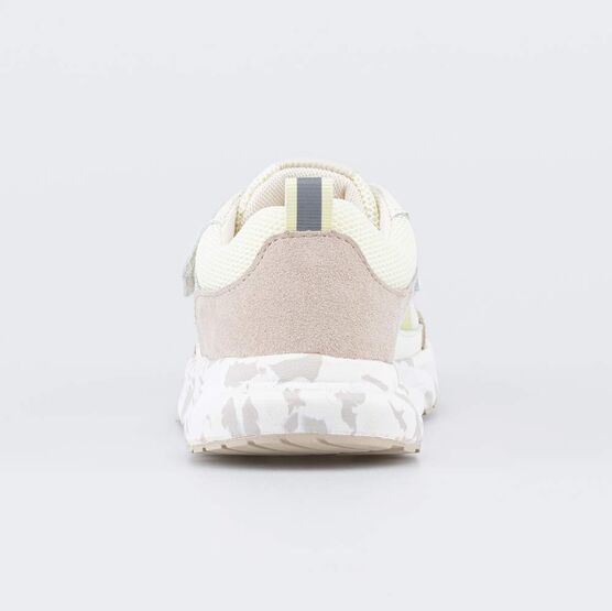 444060-12 Детские кроссовки для девочки для девочки бежевый,серый,желтый фото №5