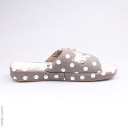 731013-11 Тапочки серые для девочки серый фото №2