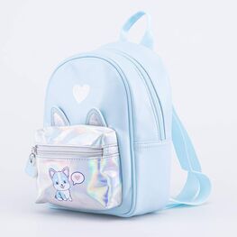 02811281-40 Рюкзак детский голубой для девочки голубой фото №2