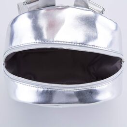 02811290-40 Рюкзак детский Милый котик серебристый для девочки серебристый фото №4