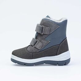 454826-42 Мембранные ботинки для мальчики серый фото №2