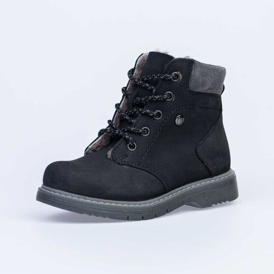552162-52 Зимние ботинки для мальчика для мальчики черный