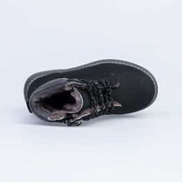 552162-52 Зимние ботинки для мальчика для мальчики черный фото №4