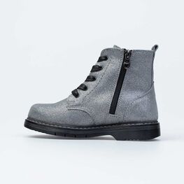 552217-31 Ботинки для девочки серебрист. фото №2