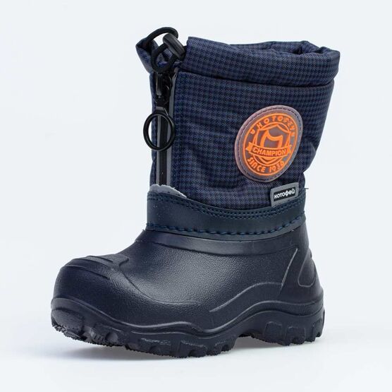 664106-41 Сноубутсы для мальчики светло-синий