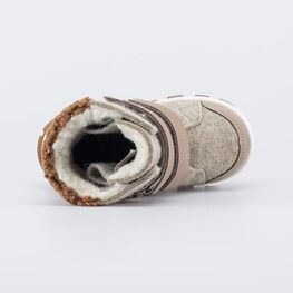 357011-43 Валенки для мальчика Медвежонок для мальчики бежевый фото №4