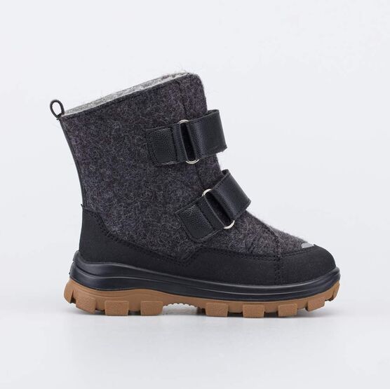 357012-41 Черные валенки для мальчика 1936 для мальчики серый + черный фото №2