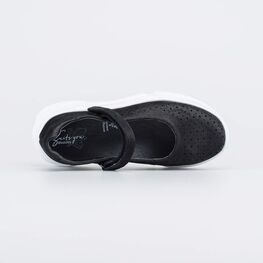 732365-21 Школьные кожаные туфли для девочки для девочки черный фото №4