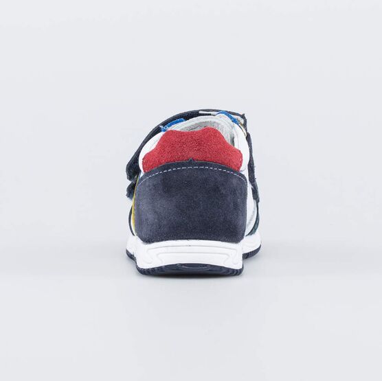 032095-24 Полуботинки для первых шагов для мальчики син-бел-кра фото №5