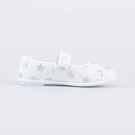 431185-71 Праздничная обувь для девочки для девочки белый фото №2