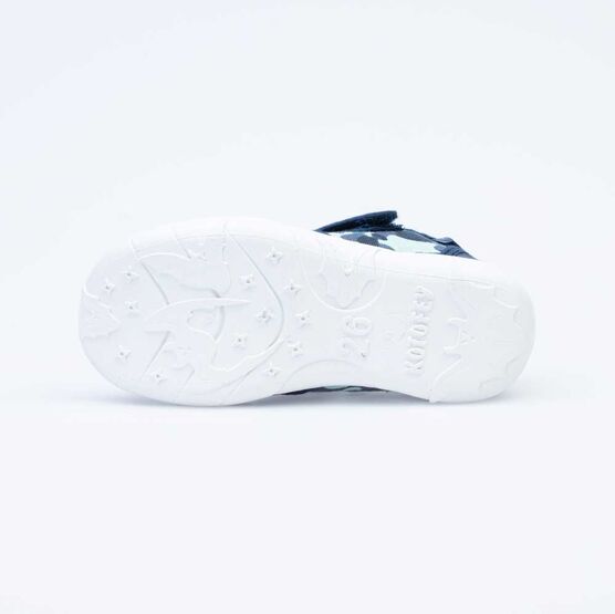 421062-11 Сандалии текстильные для мальчики светло-синий фото №3