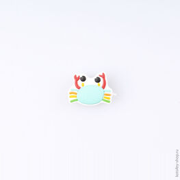 03014002-40 Украшение для обуви Крабик для универсальные разноцветный