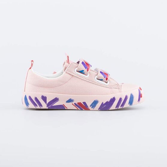 534044-12 Кеды с хлопковой подкладкой для девочки розовый фото №2