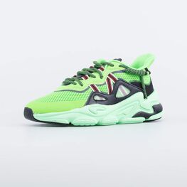 744200-13 Кроссовки на шнурках для мальчики салатовый