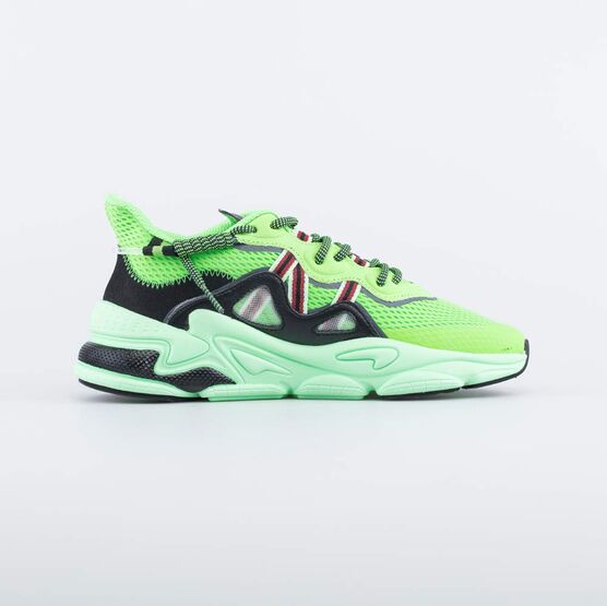 744200-13 Кроссовки на шнурках для мальчики салатовый фото №2