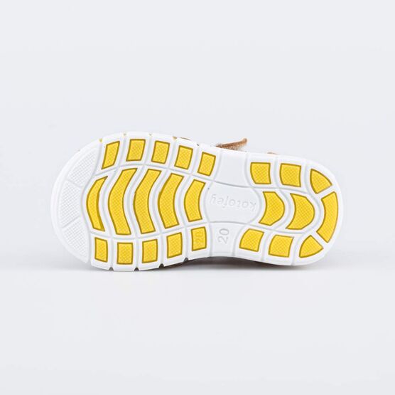 022139-22 Кожаные сандалии для первых шагов для мальчики кор-гол фото №3