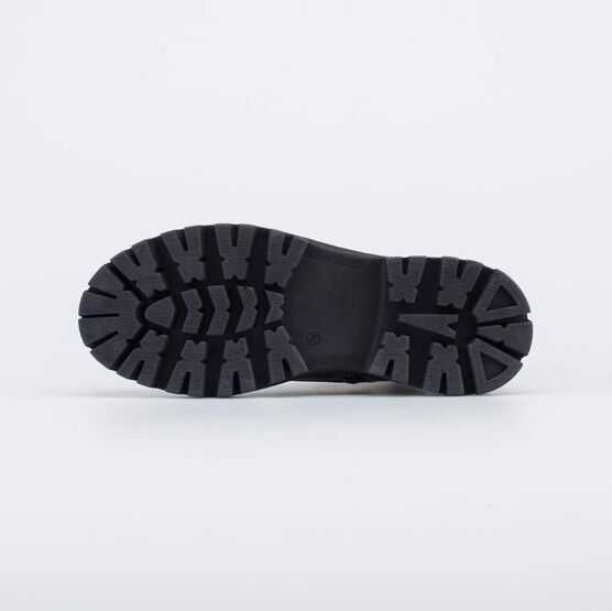 752238-31 Утепленные ботинки на весну/осень для девочки черный фото №3