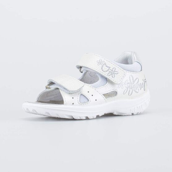122166-21 Босоножки для девочки белый