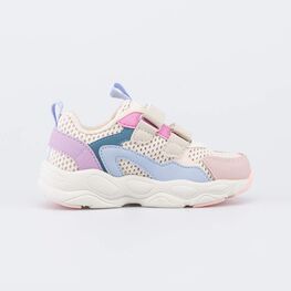 344576-11 Светящиеся кроссовки с LED для девочки для девочки розовый,голубой фото №2