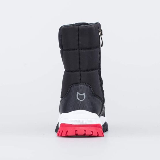 464088-41 Дутики с принтом Акула для мальчики черный фото №5