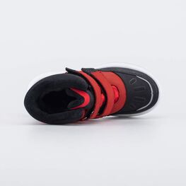 254836-42 Высокие мембранные ботинки для мальчики красный фото №4