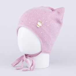 07811915-42 Шапка детская розовый для девочки розовый
