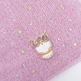 07811915-42 Шапка детская розовый для девочки розовый фото №2