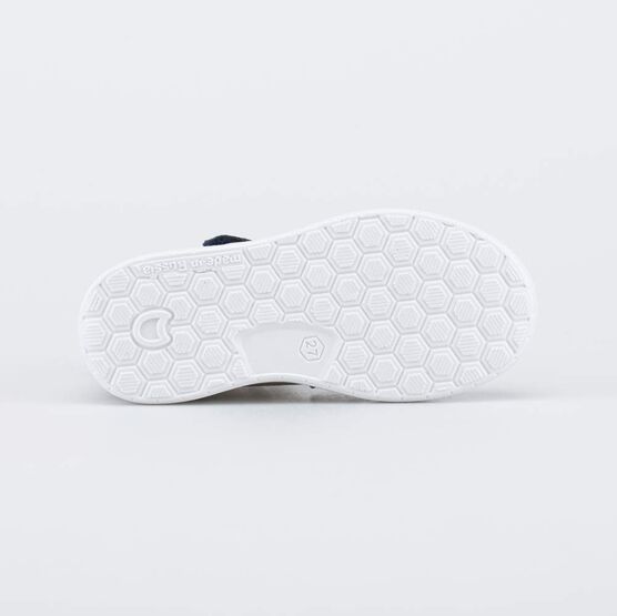 152388-35 Утепленные ботинки для мальчика для мальчики синий + бежевый фото №3