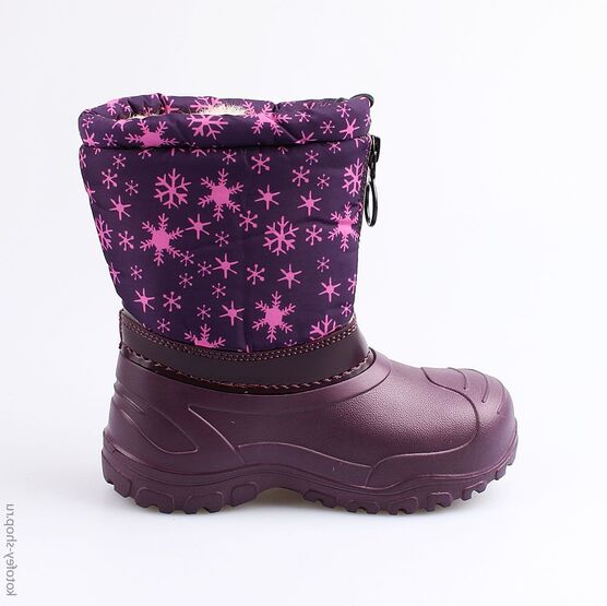 364024-45 Сноубутсы для девочки фиолетовый фото №2