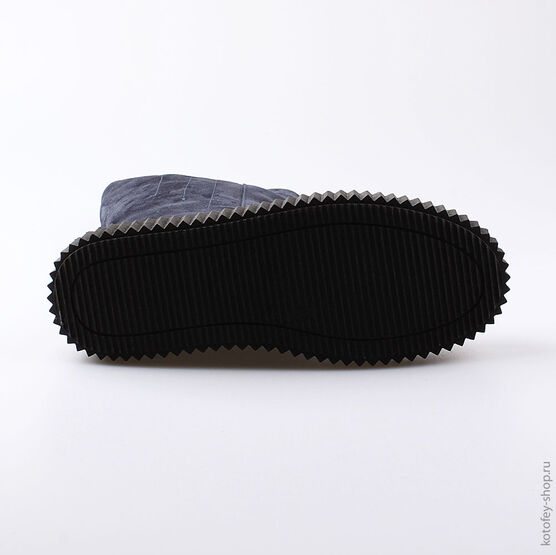 762051-53 Сапожки для девочки светло-синий фото №3