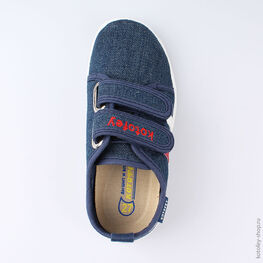 431135-12 Текстильная обувь для мальчики светло-синий фото №4