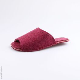 737000-06 Тапочки для девочки бордовый