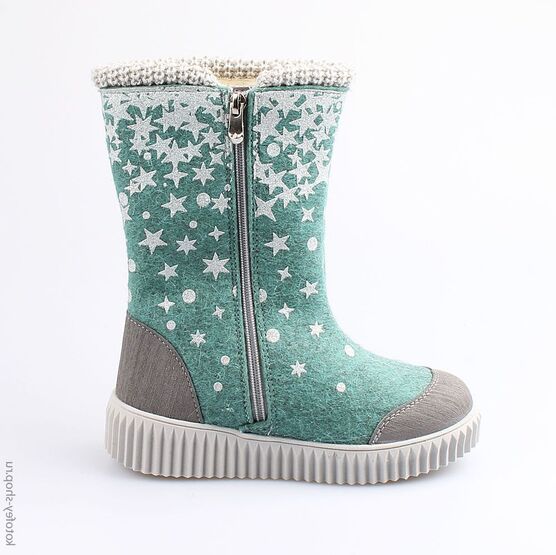 667026-42 Валенки для девочки бирюзовый фото №2