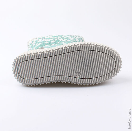 667026-42 Валенки для девочки бирюзовый фото №3