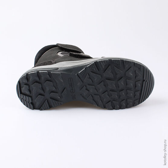 752102-42 Сапожки для мальчики черный фото №3