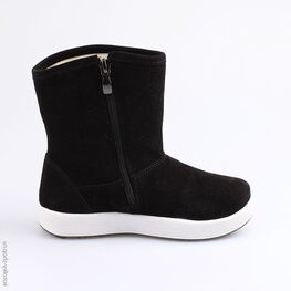 562045-43 Сапожки для девочки черный фото №2