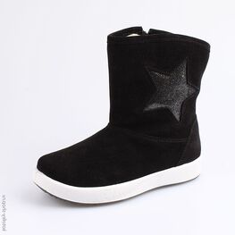 562045-43 Сапожки для девочки черный