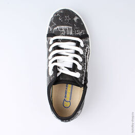 531067-11 Кеды для мальчики черный фото №4