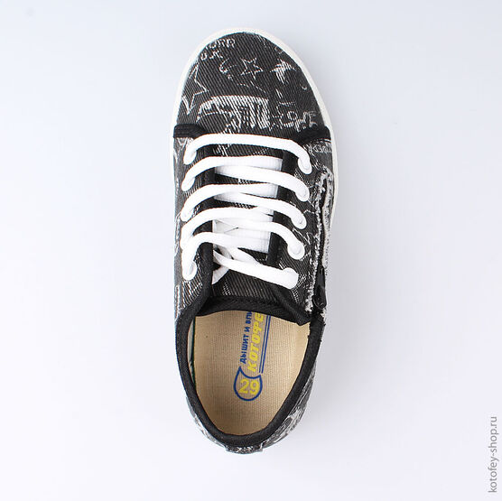 531067-11 Кеды для мальчики черный фото №4