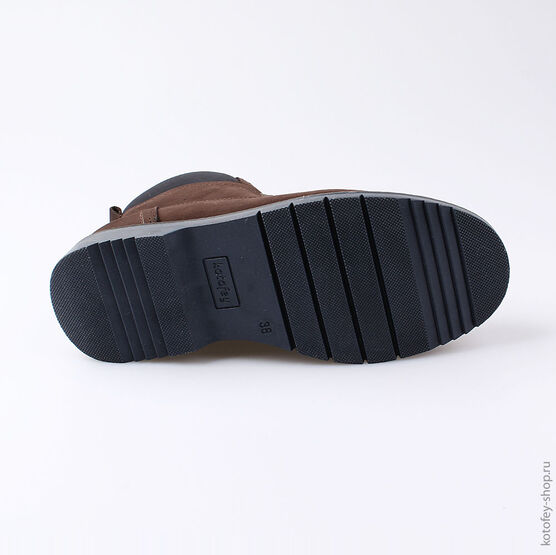 752140-42 Сапожки для мальчики коричневый фото №3