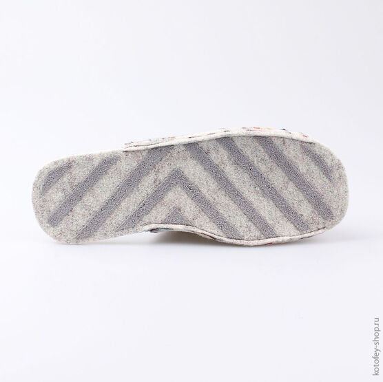 737002-03 Тапочки для девочки серый фото №3