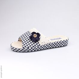 731014-11 Тапочки голубые для девочки голубой