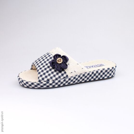 731014-11 Тапочки голубые для девочки голубой