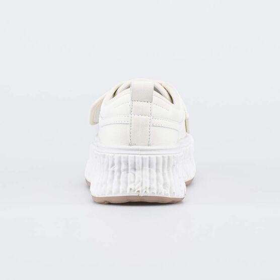 732383-71 Кожаные полуботинки на высокой подошве для девочки бежевый фото №5