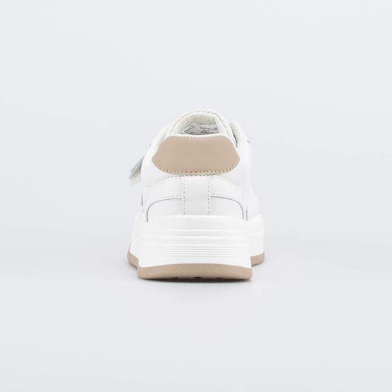 734039-71 Полуботинки на шнурках для девочки для девочки бежевый фото №5