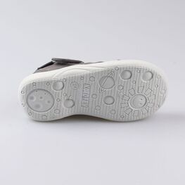 221056-12 Сандалии текстильные для мальчики серый фото №3