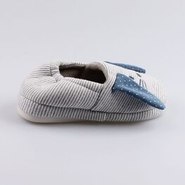 431156-12 Тапочки для мальчики сер-гол фото №2